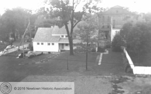 View of Mercer & Court Lot, c. 1938